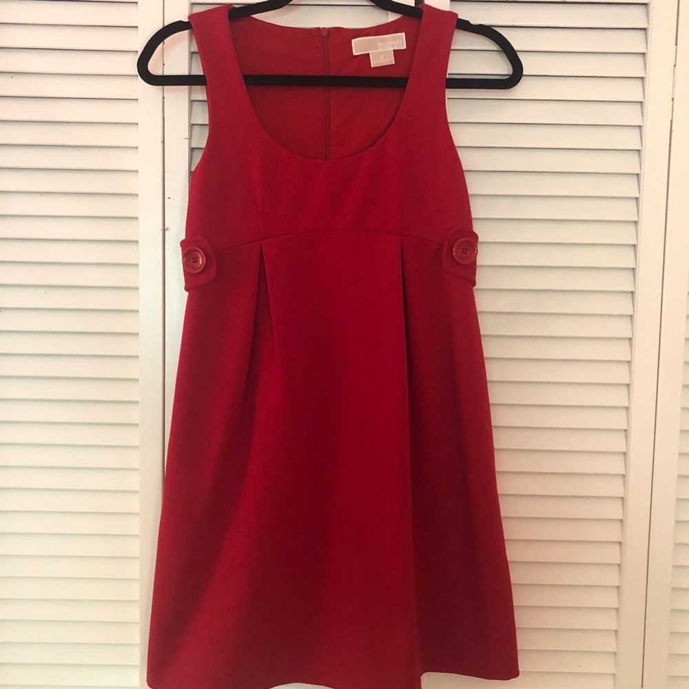 Red New Michael Kors Dress